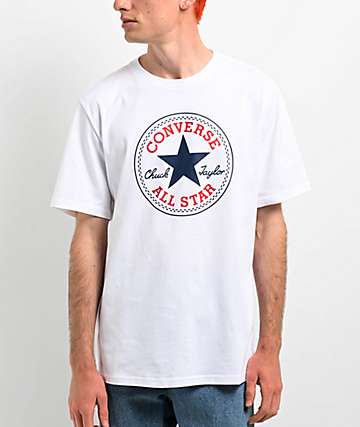 Vintage 90s Converse All. Star Mock Neck Long Sleeve T Shirt