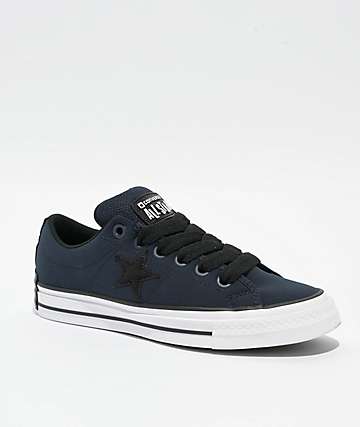 Converse AS-1 Pro White & Black Skate Shoes | Zumiez