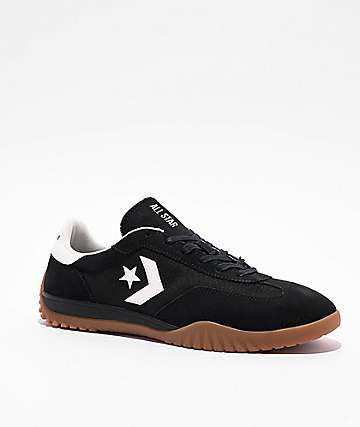 Converse Chuck Taylor All Star Pro Ox Suede Black Shoes | Zumiez