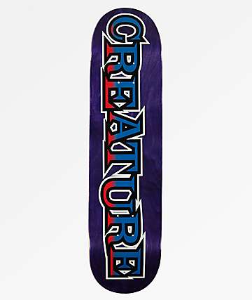 Creature Long Logo 8.0" Skateboard Deck
