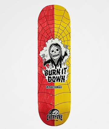 Creature x Sketchy Tank Martinez Moji 8.6" Skateboard Deck