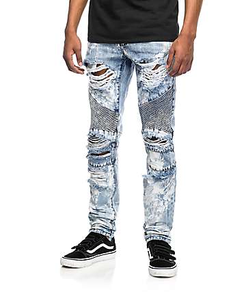 guy with ripped jeans