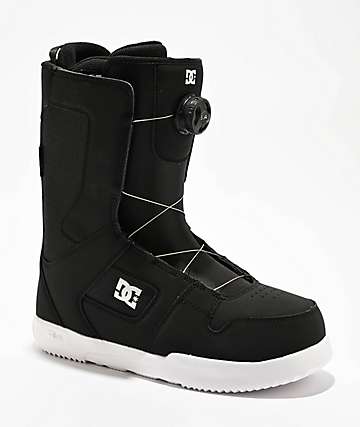 DC Kids' Court Graffik Black & White Skate Shoes