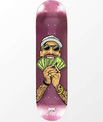 DGK Boo Money Fan Foil 8.25" Skateboard Deck