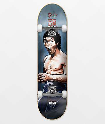 DGK x Bruce Lee Focused 8.0" Skateboard Complete