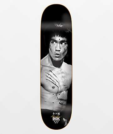 DGK x Bruce Lee Golden Dragon 8.25" Lenticular Skateboard Deck