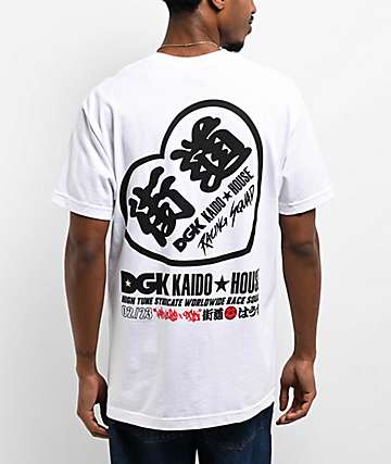 DGK x Kaido House Konbini White T-Shirt - 