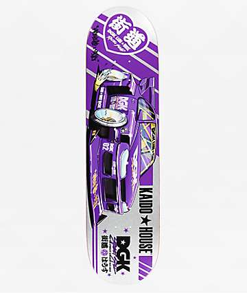 DGK x Kaido House Roulette 8.25" Skateboard Deck - 