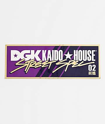 DGK x Kaido House Slap Sticker - 