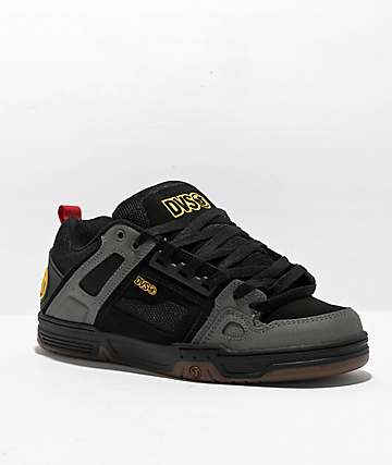 DVS Comanche Black White Skate Shoes Zumiez