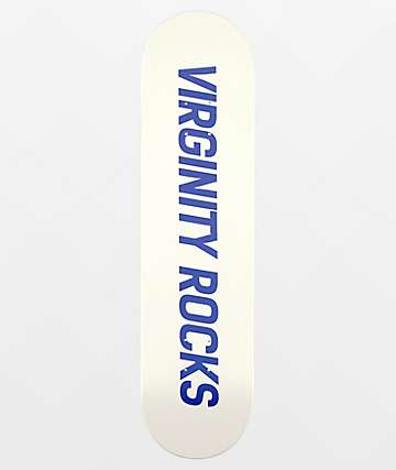 Danny Duncan Virginity Rocks White & Blue 8.0" Skateboard Deck