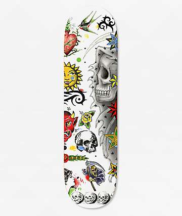 Deathwish Yuri Skull 8.25" Skateboard Deck