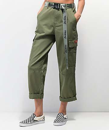 cropped cargo pants womens