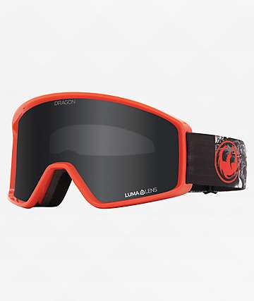 Dragon DX3 L OTG Blackout & Dark Smoke Snowboard Goggles