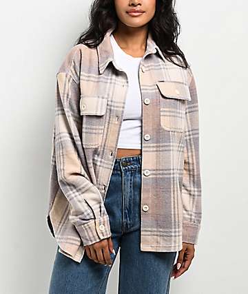 Dravus Eclipse Grey & Blue Flannel Shirt