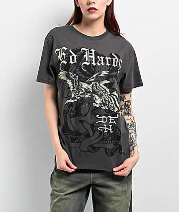 ed hardy bird shirt