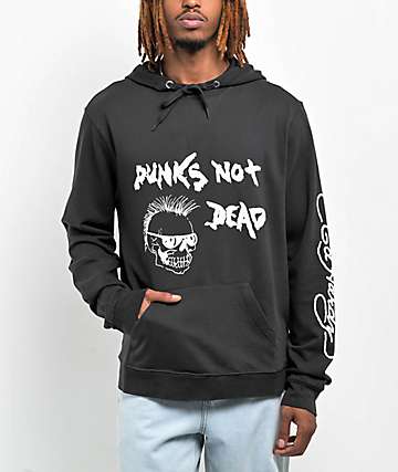 Ed Hardy Tiger Mountain Cocoa Crop Zip Hoodie