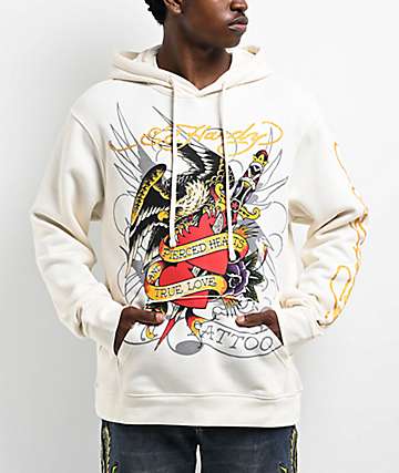 Ed Hardy パーカー barebear ED HARDY Crawling Tigers Hoodie EHM1301-44 - Karmaloop