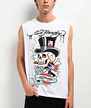 Ed Hardy Flashboard Black Lanyard