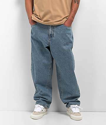 Empyre Blake Blue Wash Ultra Loose Skate Jeans - 