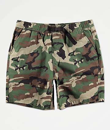 Empyre Dixon shorts de camuflaje de cintura elástica