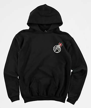 Empyre Goodbye World sudadera con capucha negra para niños