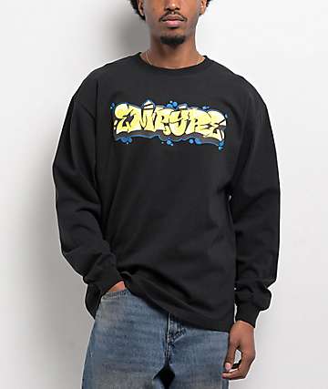 [ LMC ]★GRAFFITI SWEATSHIRT LMC Graffiti Sweatshirt - Charcoal | International Store