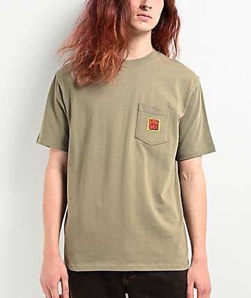 Empyre Loose Fit Olive Cargo Skate Pants
