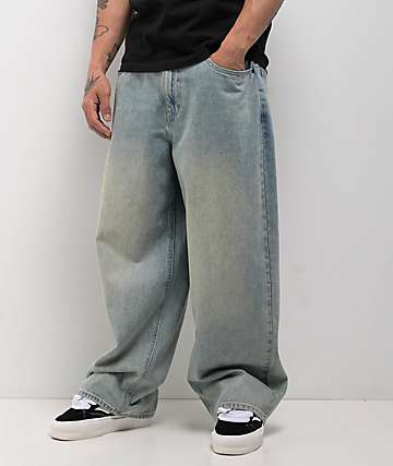 Empyre Colby Loose Fit Denim Skate Shorts
