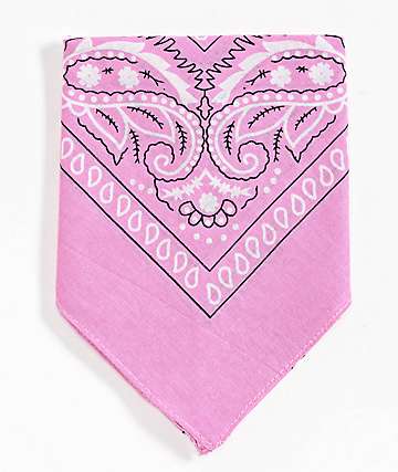 Empyre Paisley Pink Bandana - 
