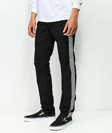black ripped jeans zumiez