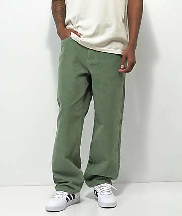 Empyre Skate Hedge Green Corduroy Pants - 