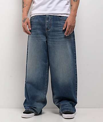 Empyre Tori 90s Pleated Acid Wash Skate Jeans | Zumiez
