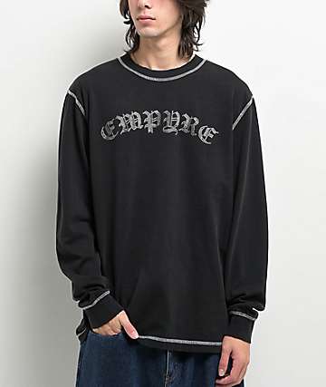 Empyre Tagged Signs Charcoal T-Shirt