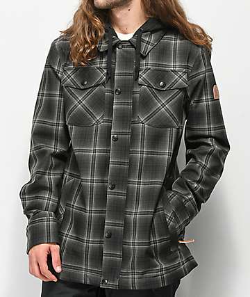 Empyre Traversed 10K chaqueta de snowboard de tartán gris