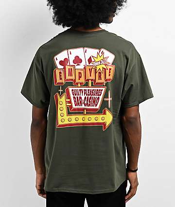 Empyre Bows N' Heart Black Wash T-Shirt