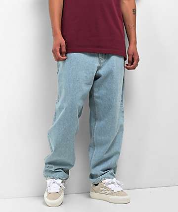 Empyre Ultra Loose Fit Colby Light Wash Skate Jeans - 