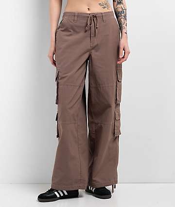 Empyre Vida Deep Taupe Cargo Pants - 