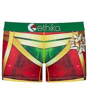 Ethika Bomber Leopard Drip Boyshort Underwear