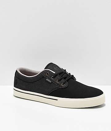 Etnies Jameson 2 Eco zapatos de skate en negro, blanco y dorado
