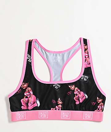 FB County Black Velour Tube Top | Zumiez