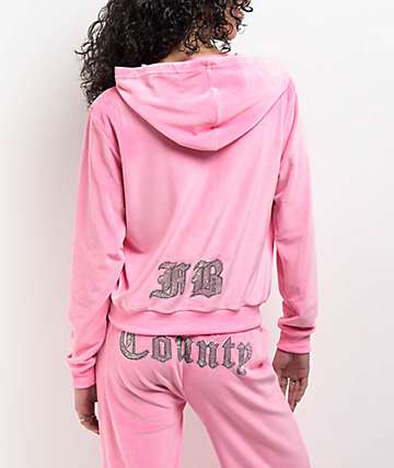 FB County Pink Plaid Zip Short Sleeve Woven Shirt 