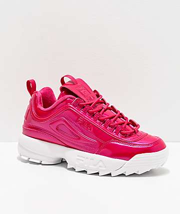fila boots red
