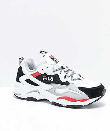 zapatos fila hombre blancos