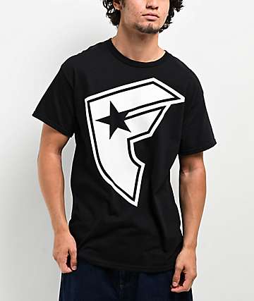 Famous Stars & Straps BOH Rhinestone White T-Shirt