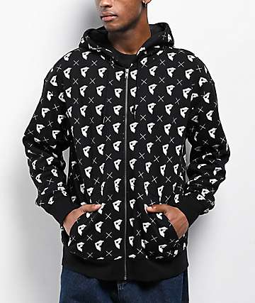 Famous Stars & Straps Black Widow Hoodie