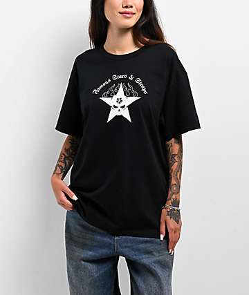 Famous Stars & Straps BOH Black & Pink T-Shirt | Zumiez