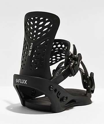 FLUX TW Black Snowboard Bindings | Zumiez