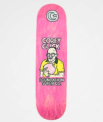 Foundation Glick Old Guys 8.38" Skateboard Deck