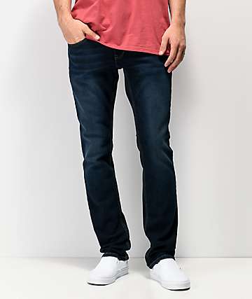 Freeworld Messenger League jeans ajustados elásticos azul oscuro